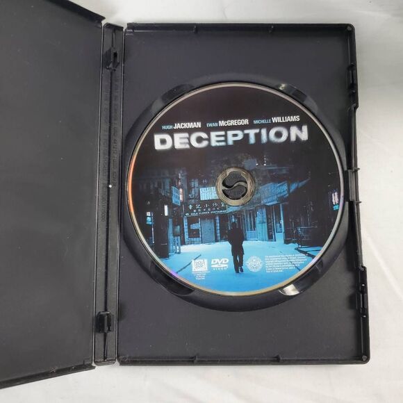 Deception DVD (Hugh Jackman, Ewan McGregor, Michelle Williams) - Picture 2 of 3